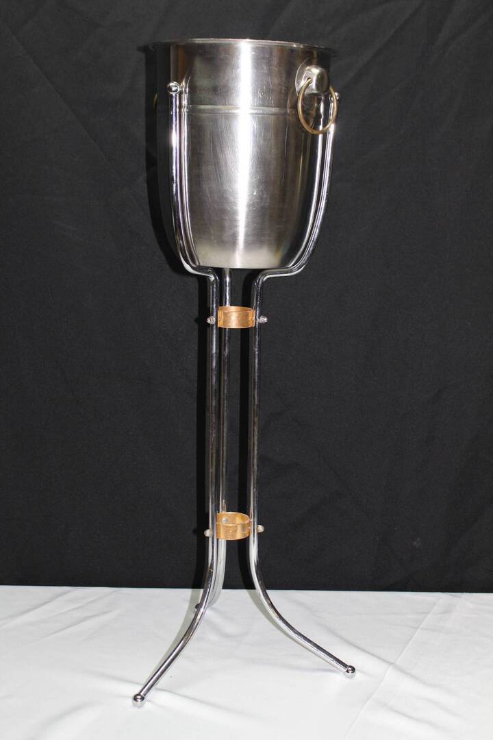 champagne bucket on floor stand