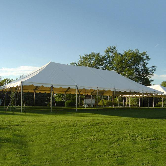 30ft x 60ft Rope and pole tent